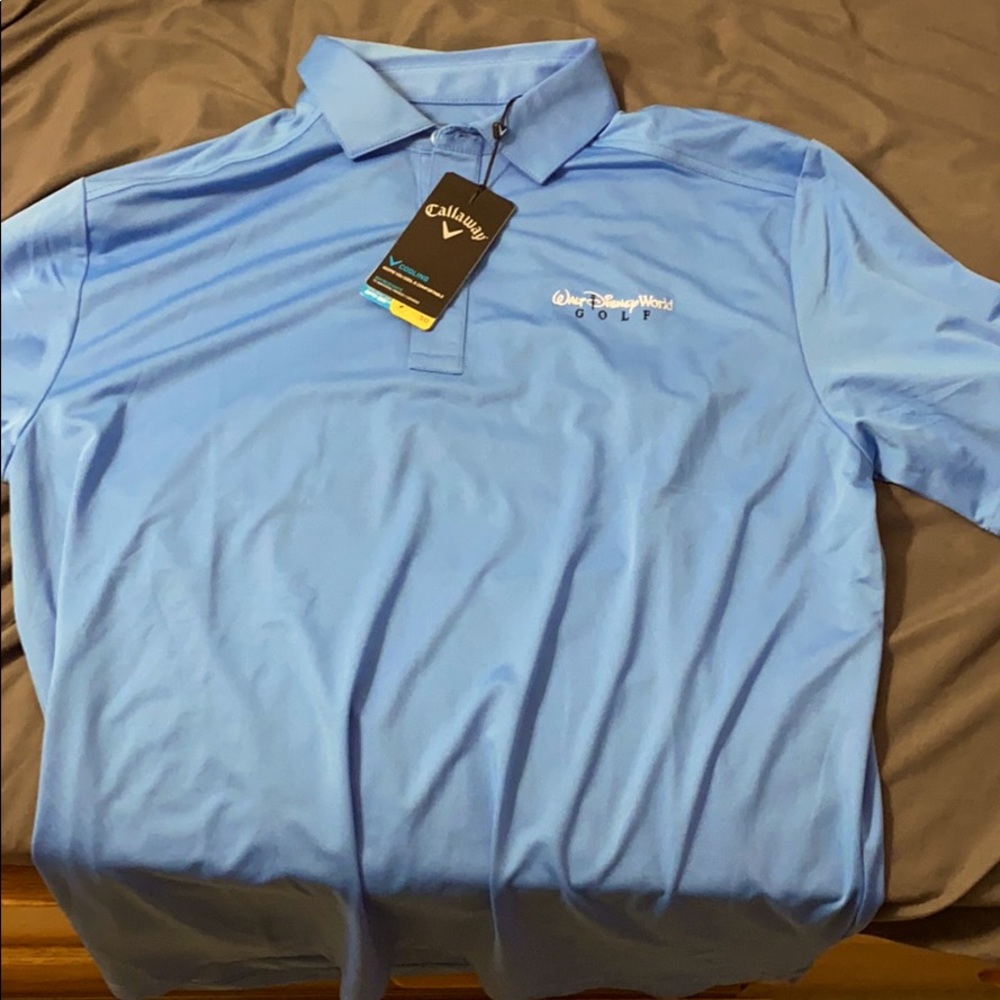 Callaway golf polo with Walt Disney Logo